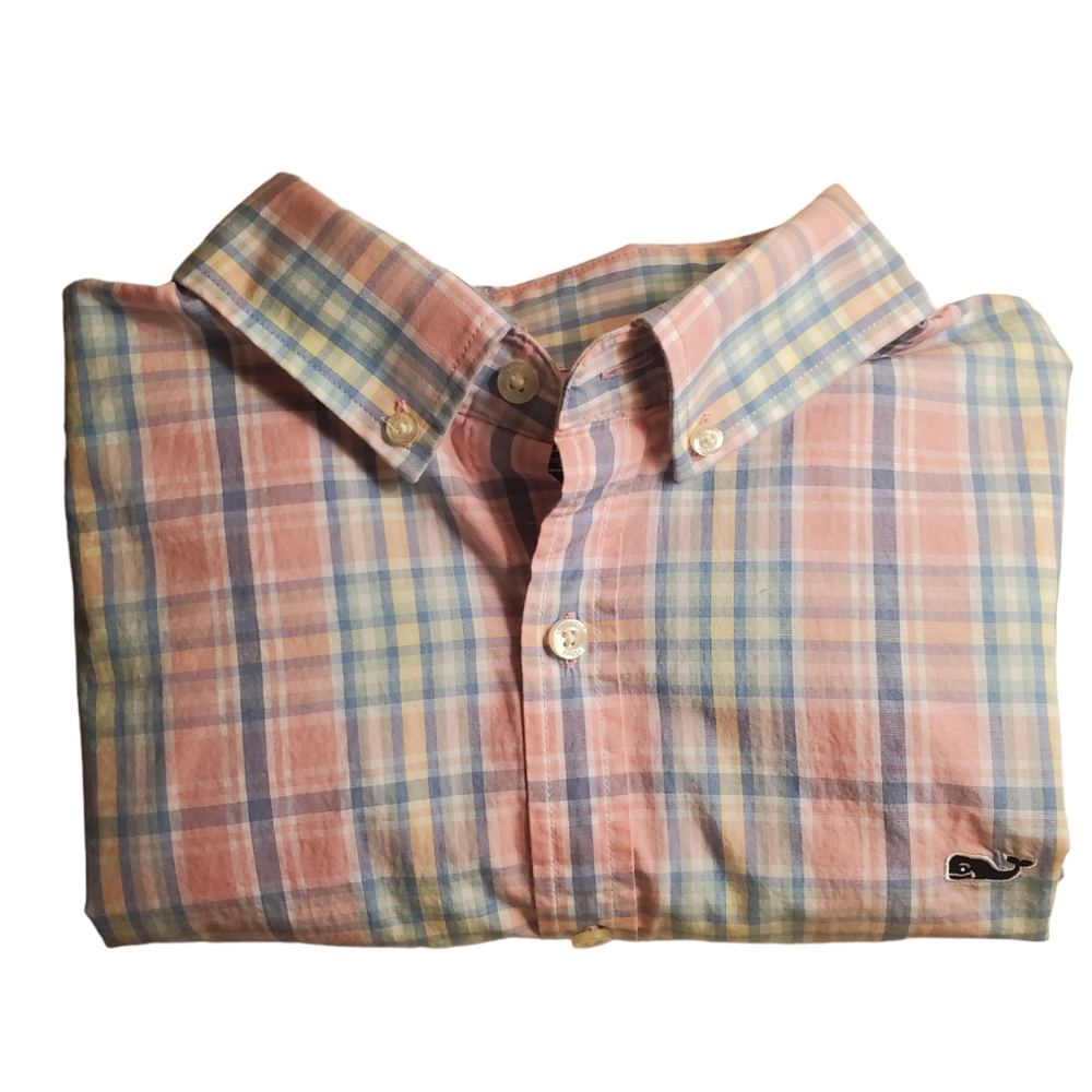vineyard vines slim fit whale shirt